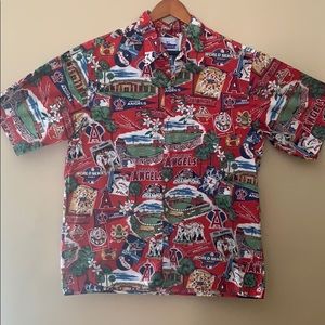 Reyn Spooner Men’s Genuin Merch ÁNGELS SIZE LARGE